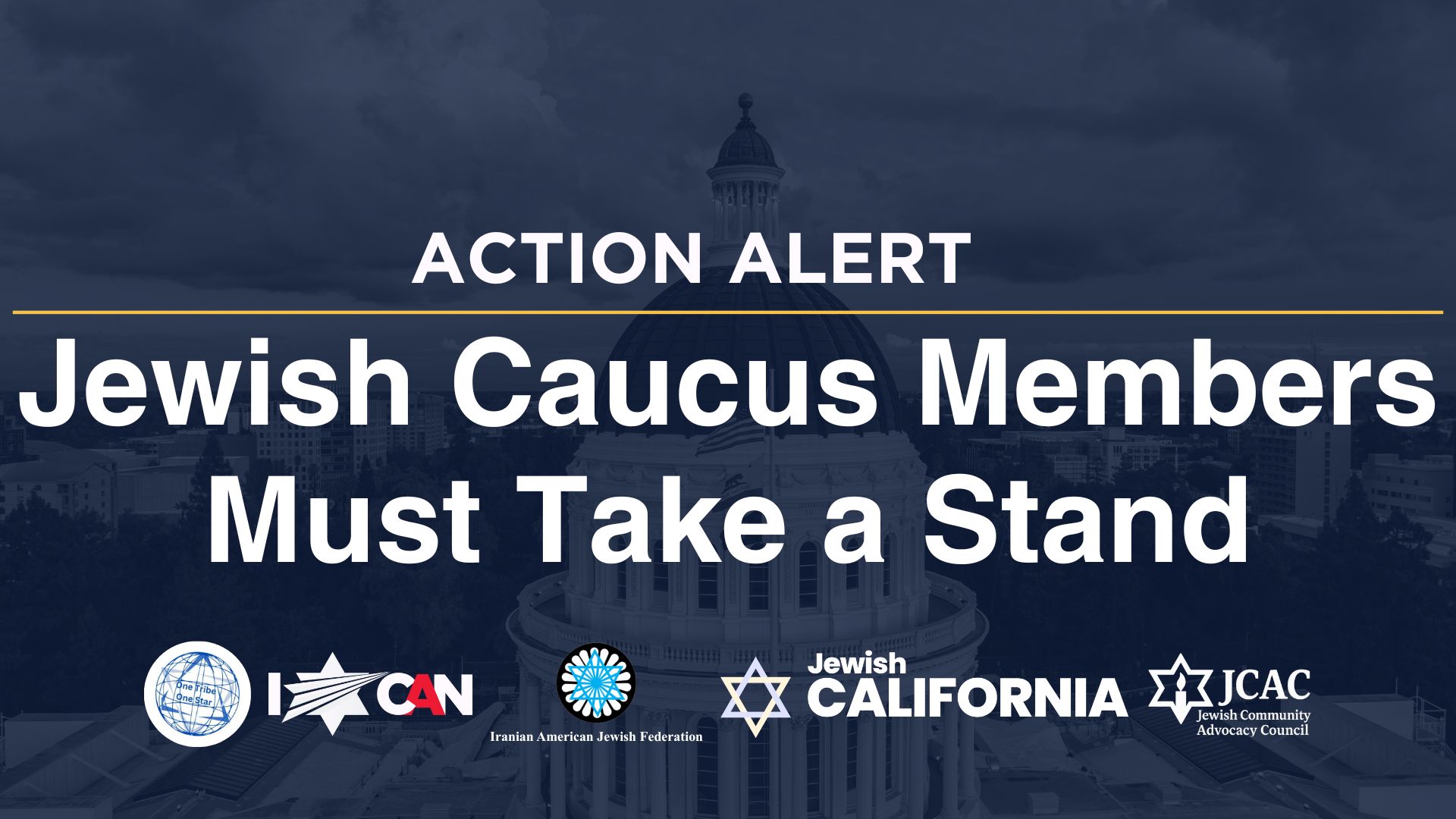 Jewish Caucus Action Alert